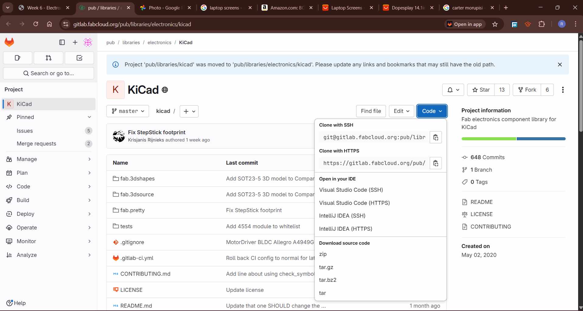 Cloning repository in Visual Studio Code